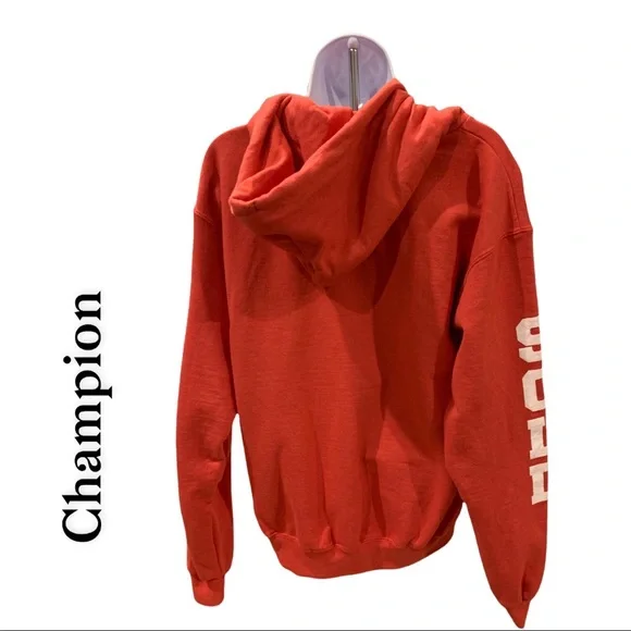 Champion Women's Red Graphic Hoodie - Picture 2 of 5